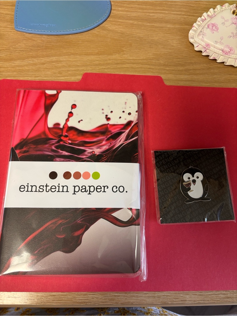 Pengem & Einstein Paper Company Stone Paper “wine country” Notebook Set 3